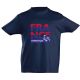 T-shirt SUPPORTER ENFANT BLEU MARINE