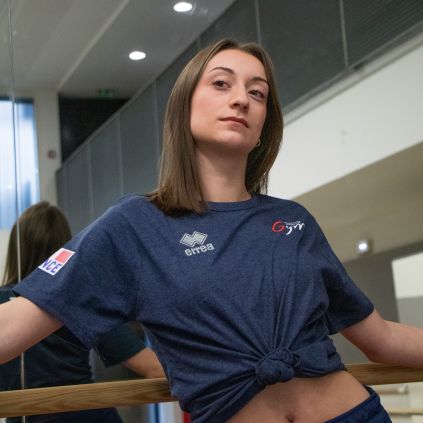 T-shirt AdulteErrea Vintage FFGYM COVEN Manches Courtes BLEU