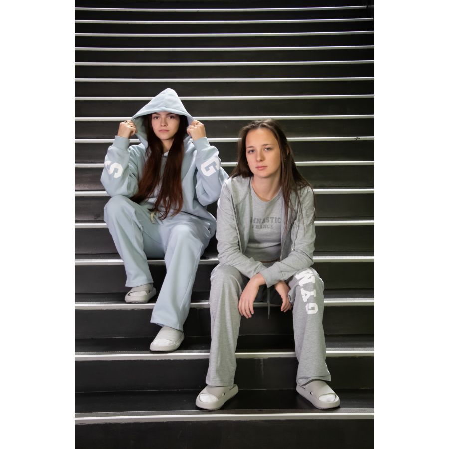 Debardeur Femme Crop Top GRIS