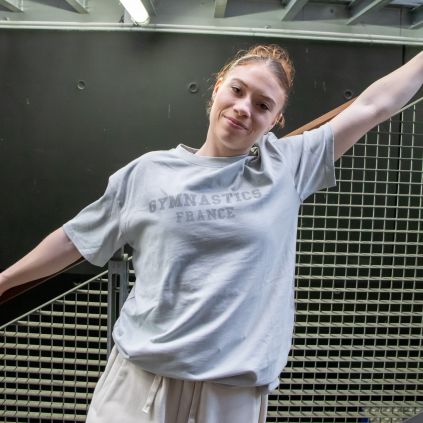 T-shirt unisexe oversize - asphalt