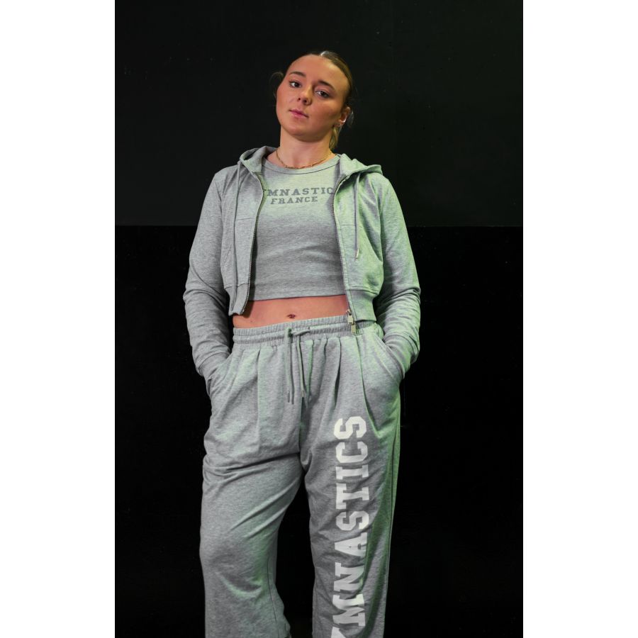 Ensemble Jogging / Veste Zippee Crop top 