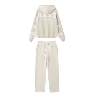 Ensemble Oversize - Jogging & Sweat à Capuche Beige