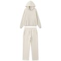 Ensemble Oversize - Jogging & Sweat à Capuche Beige