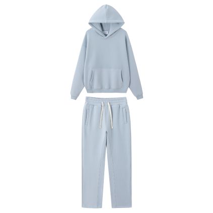 Ensemble Oversize - Jogging & Sweat à Capuche Bleu