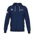 Sweat à Capuche Zippe ERREA Homme BLEU MARINE Sweat à Capuche Zippe ERREA Homme BLEU MARINE