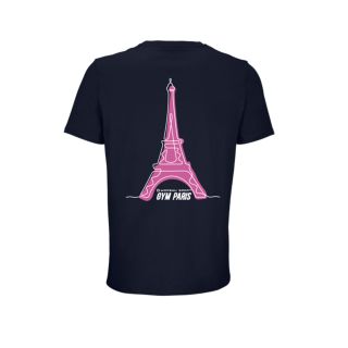 T-shirt GYM PARIS BLEU MARINE