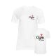 Tee shirt Blanc Femme GYM Mom