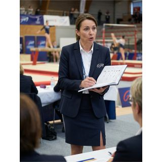 Veste de tailleur 2 boutonsELLETECH FEMME BLEU MARINE