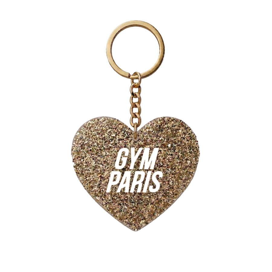 Porte-cles Cœur GYM PARIS