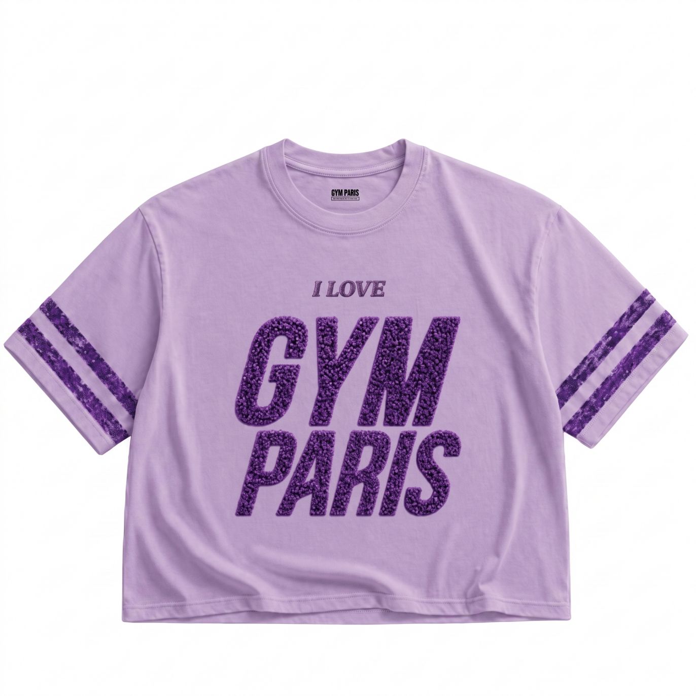 T-shirt violet I Love Gym Paris – FFGym