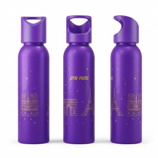 Gourde violette Gym Paris – FFGym