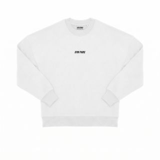 Sweat blanc Oversize Gym Paris