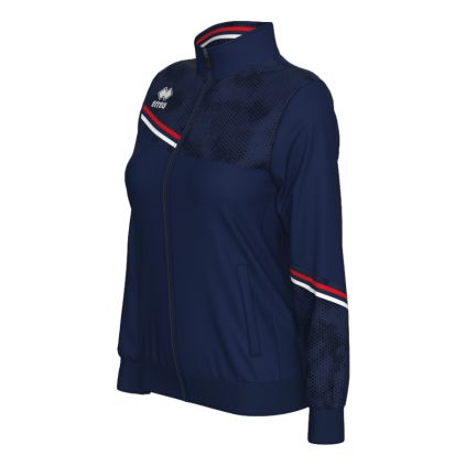 Veste Lignes Tricolores BLEU MARINE Femme