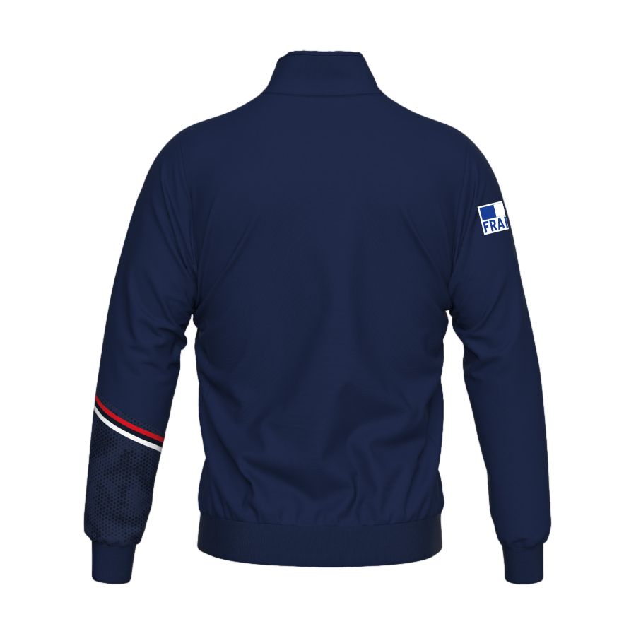 Veste Lignes Tricolores BLEU MARINE Homme