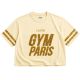 T-shirt blanc I Love Gym Paris doré – FFGym