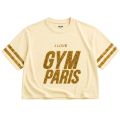 T-shirt blanc I Love Gym Paris doré – FFGym