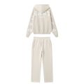 Ensemble Oversize - Jogging & Sweat à Capuche Beige